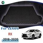 Кожаный коврик для багажника LEXUS RX 2016-2020, коврик для багажника, коврик для багажника, коврик для груза, коврик для груза, коврик для багажника Sline 2017