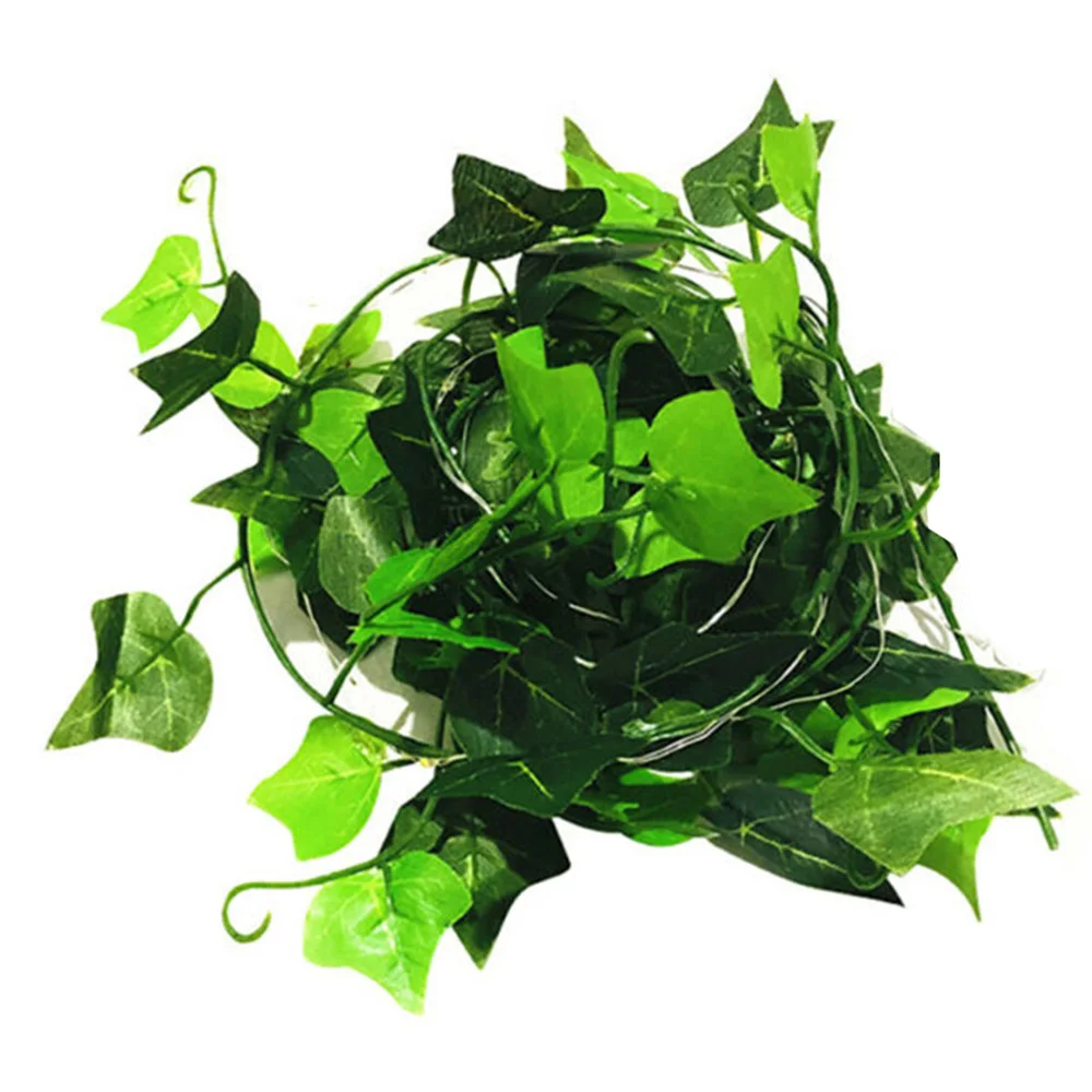 2M 20LED Leaves Ivy Leaf Garland Fairy String Lights Party Garden Decor Lamp