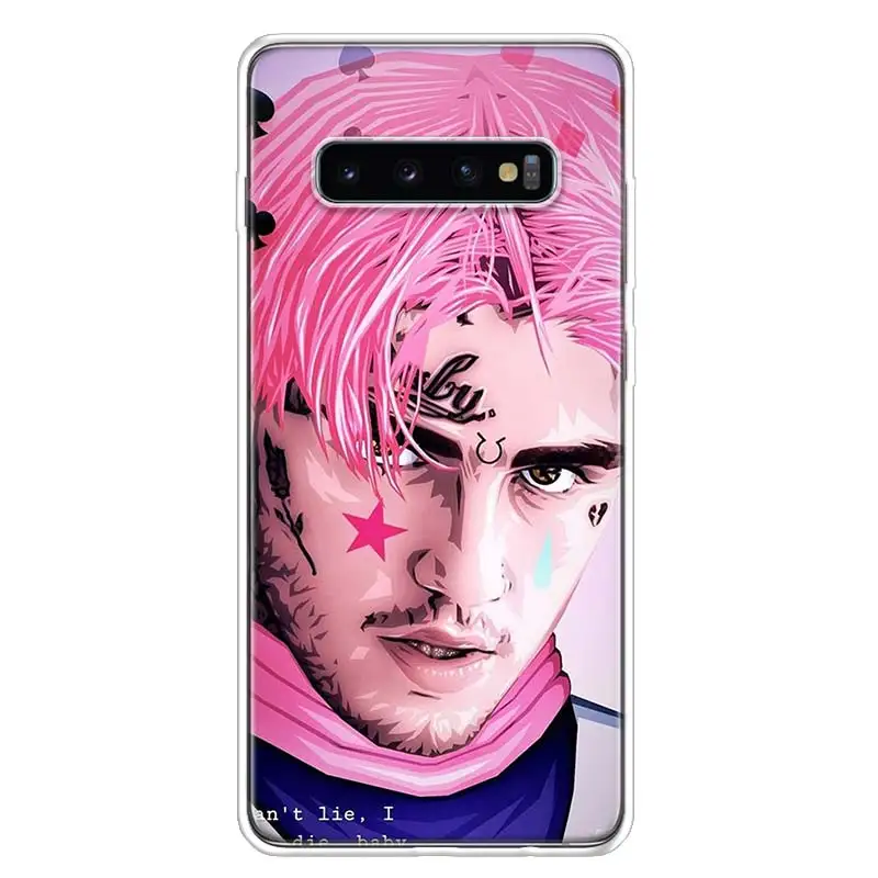 Чехол для телефона Lil peep чехол Samsung Galaxy S20 FE S21 Ultra S10 Plus S10E S9 S8 S7 S6 Edge J4 J6 + J8 | Мобильные