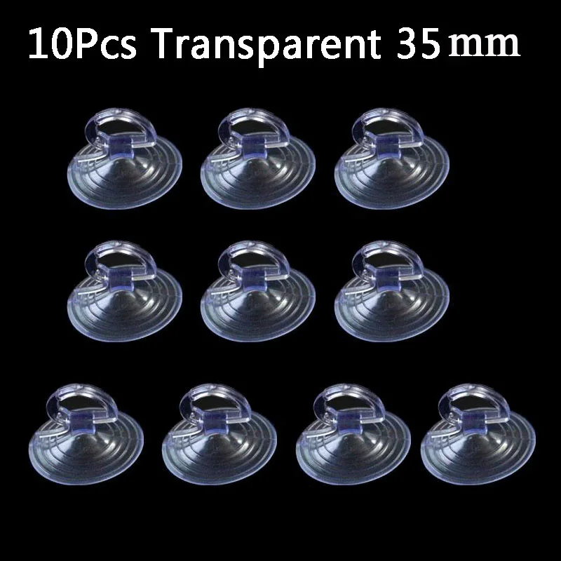 10 шт., автомобильное стекло, солнцезащитный козырек на лобовое стекло, присоски, маленькие ПВХ присоски, крючки на присоске для окна автомобиля 35/45 мм для автомобильного козырька