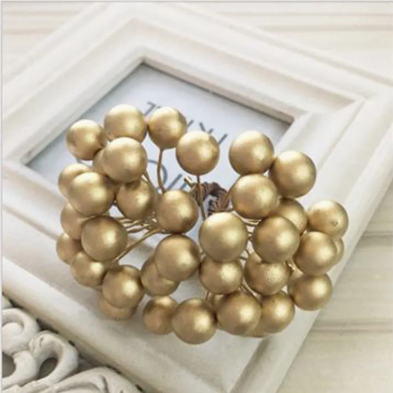 Мини модная Имитация на Рождество Рождественская пена фруктовые искусственные