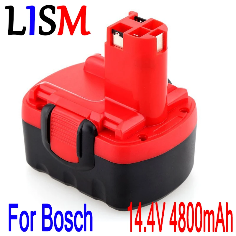 Аккумуляторная батарея 14 4 В 4800 мАч для bosch аккумулятор BAT038 BAT040 BAT140 BAT159 BAT041