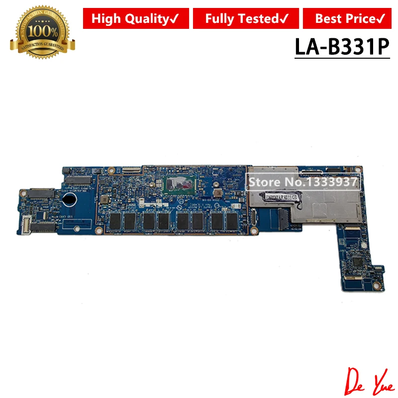 Для DELL Latitude 13 7350 ноутбук материнская плата ядра M-5Y10C SR23C ZAU70 LA-B331P CN-0J97J1 | Компьютеры