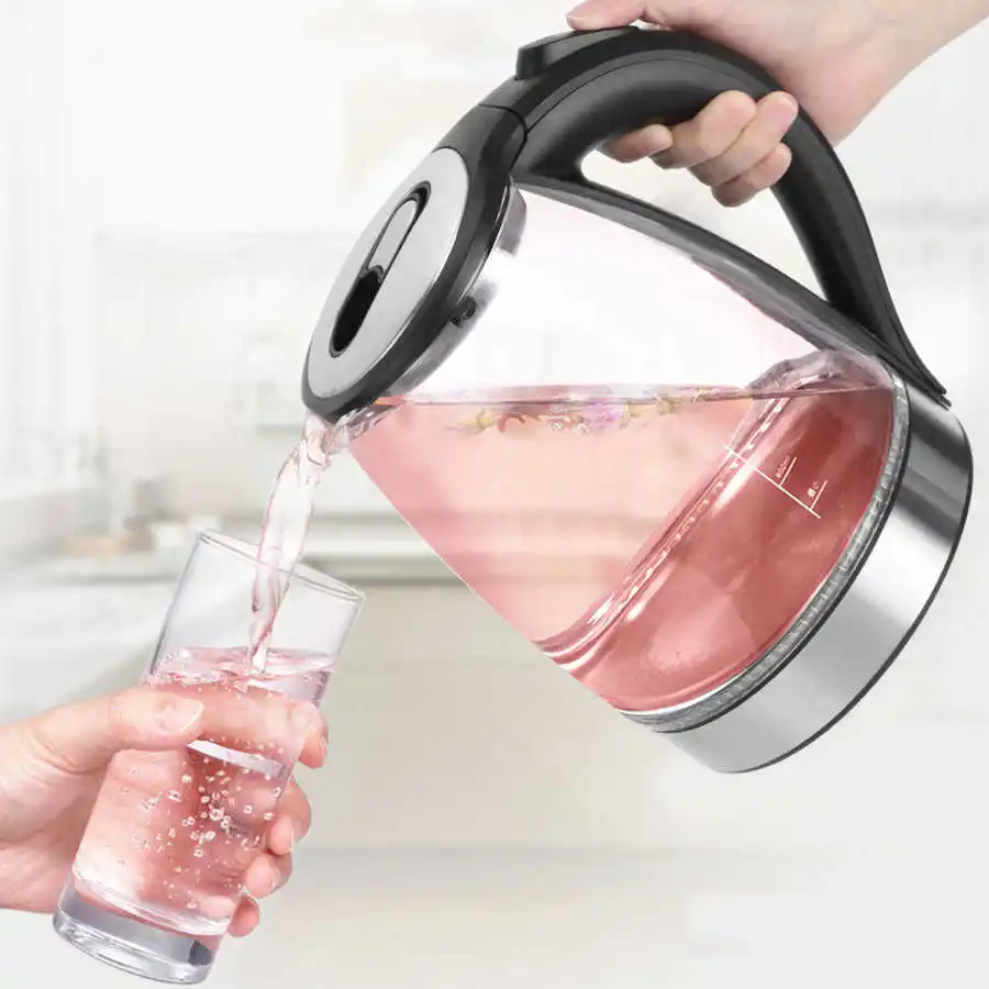 

Электрический чайник из нержавеющей стали, 220 л, с евровилкой