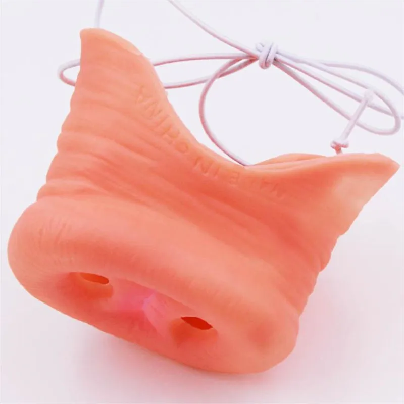 Милый нос свиньи резиновый силикагель одежда аксессуары интересный трюк Косплей