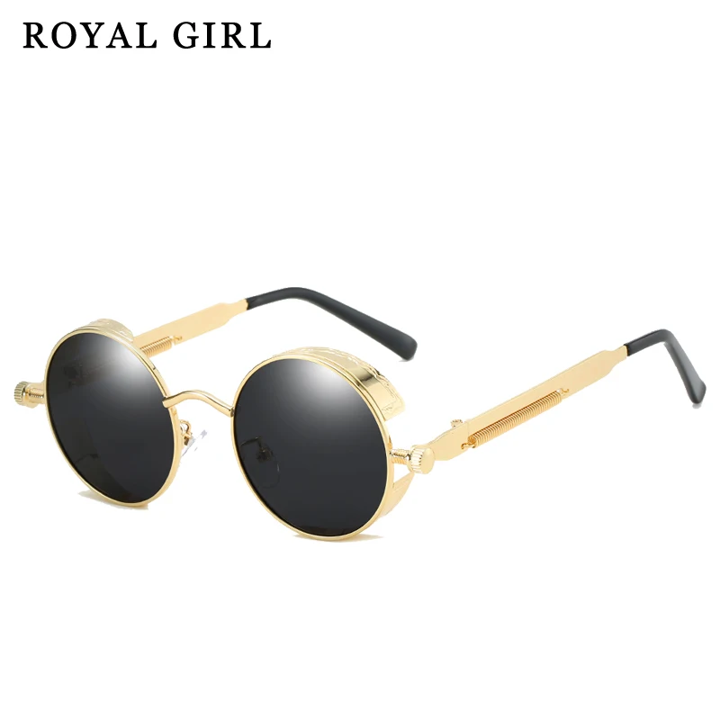 Солнцезащитные очки с зеркальным покрытием в стиле ретро|mens round sunglasses|round sunglassesf