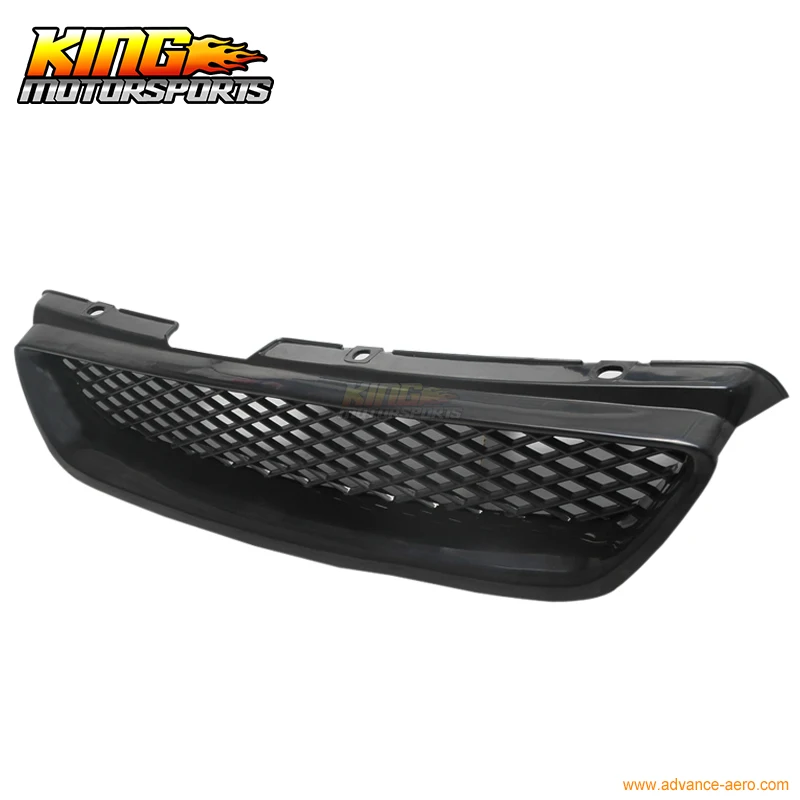 Подходит для Honda Accord T R JDM Черная передняя решетка 2 двери 98 02 США бесплатная