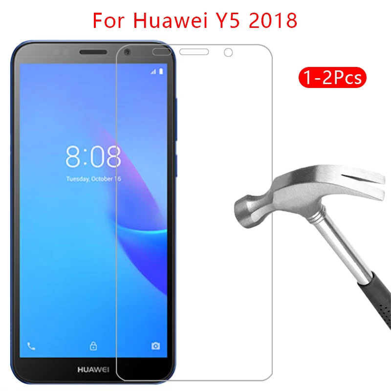 Защитное стекло для huawei y5 prime lite 2018 протектор экрана закаленное на y 5 5y light y52018 y5lite
