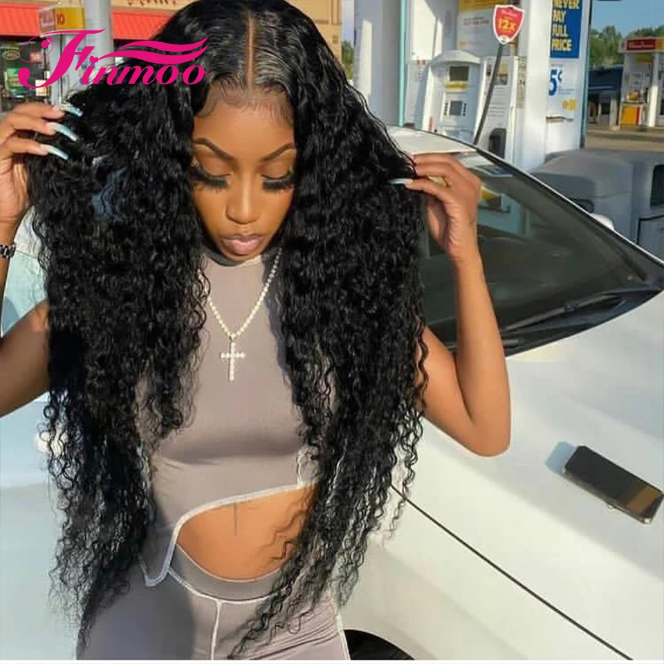 Парик с глубокой волной человеческие волосы парики детскими волосами