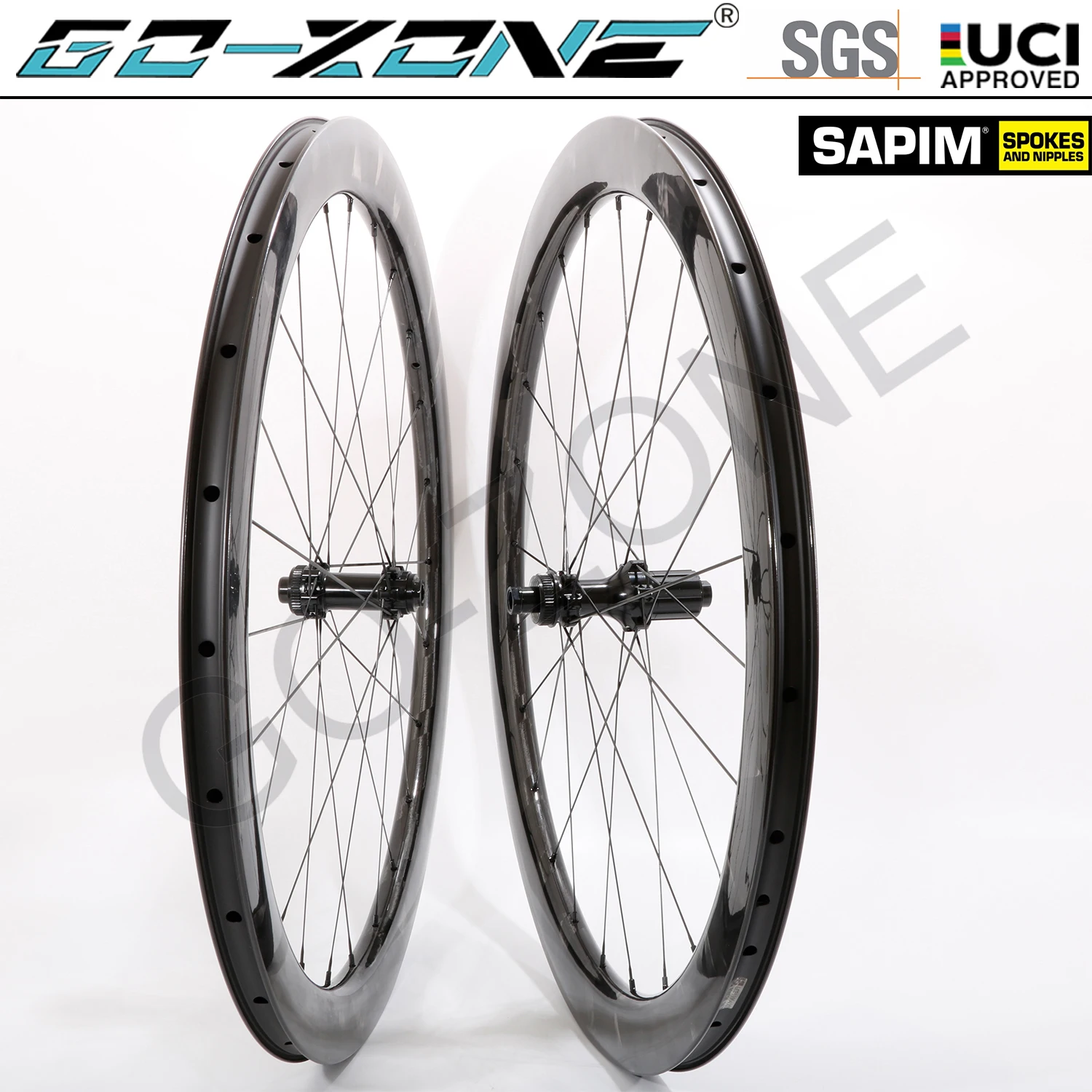 Карбоновая колесная пара 700c X-Light керамические дисковые тормоза Sapim 30 мм/35 мм/38 мм/40