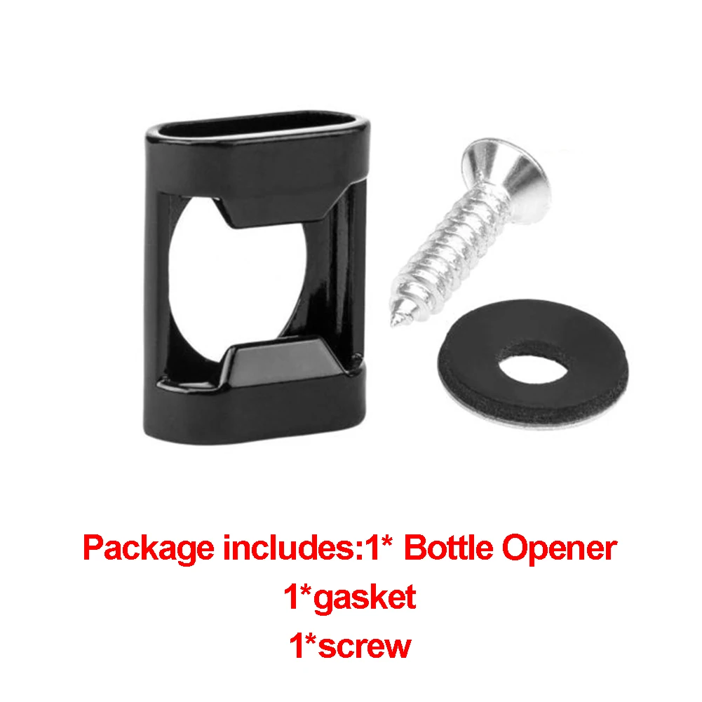 Aluminum Alloy Beer Cap Bottle Opener License Plate Mount For Fun Tool |