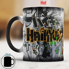 2021 Haikyuu Oikawa tooro кофейная кружка 11 унций керамическая меняющая цвет подарок для друзей молочная чашка