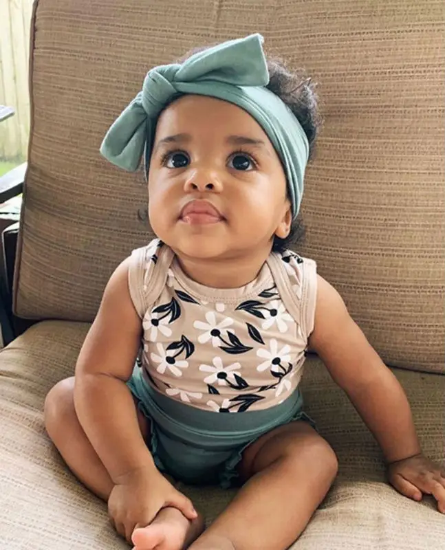 3 шт./комплект Детский боди с цветочным принтом | Мать и ребенок