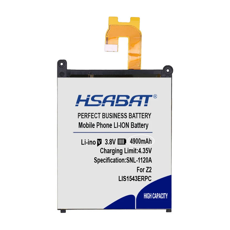 Аккумулятор HSABAT LIS1543ERPC 4900 мАч для Sony Xperia Z2 L50w L50U L50T Sirius SO-03 D6503 D6502 | Мобильные