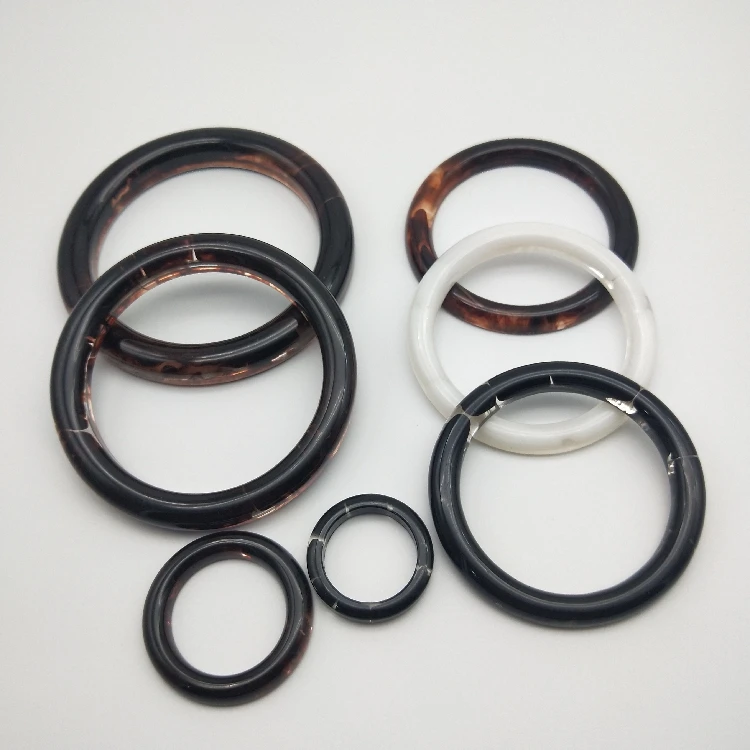 30 45 мм 10 шт. круглые уплотнительные кольца из смолы кнопки для пряжки женские