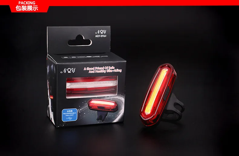 

Задний фонарь для велосипеда, зарядка через USB, СВЕТОДИОДНЫЙ взрывозащищенный сигнальный фонарь, красный