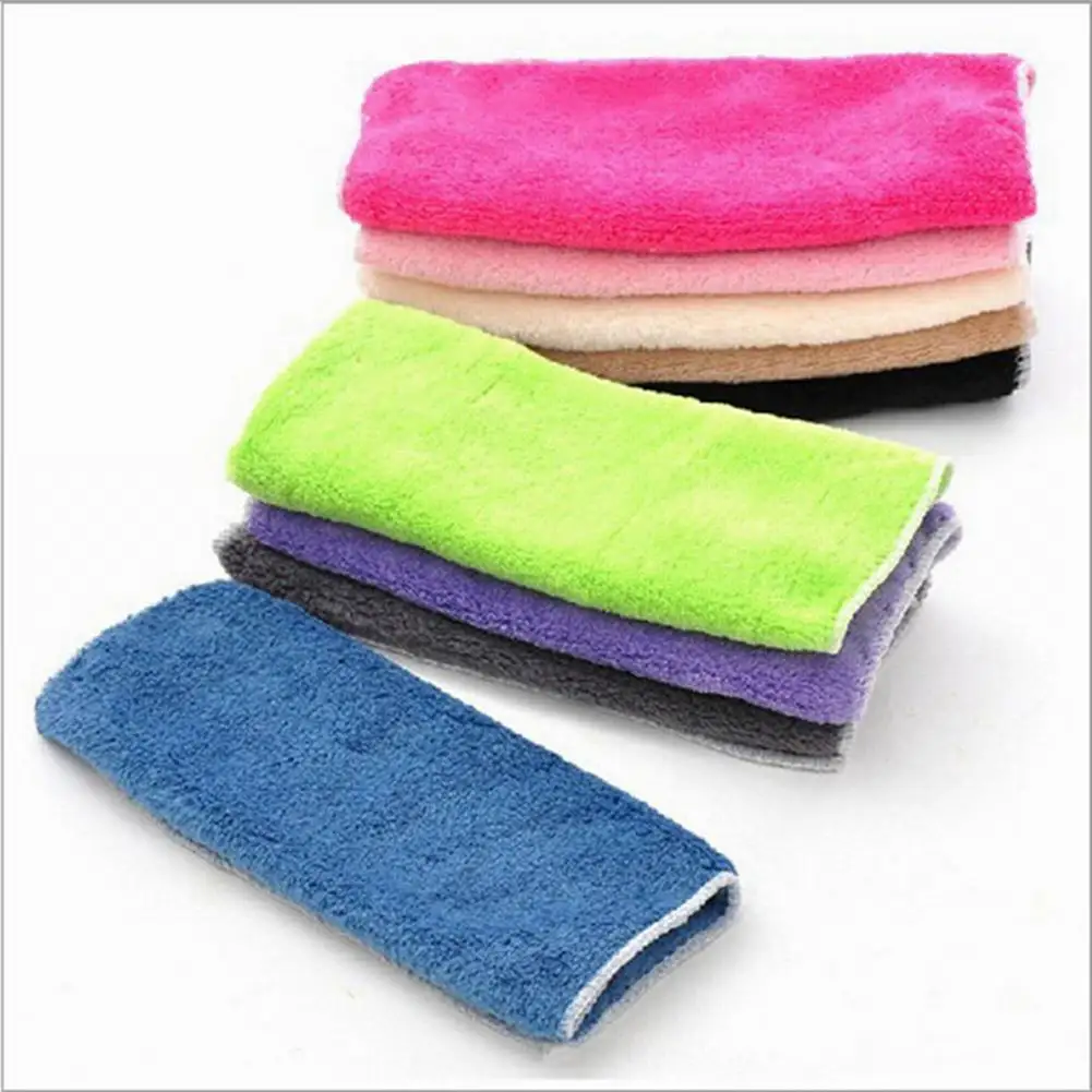 

1 pcs Kitchen Dish Cloth Super Absorbent Microfiber Wash Cloth High-efficiency Tableware Household Cleaning Towel(Random color)