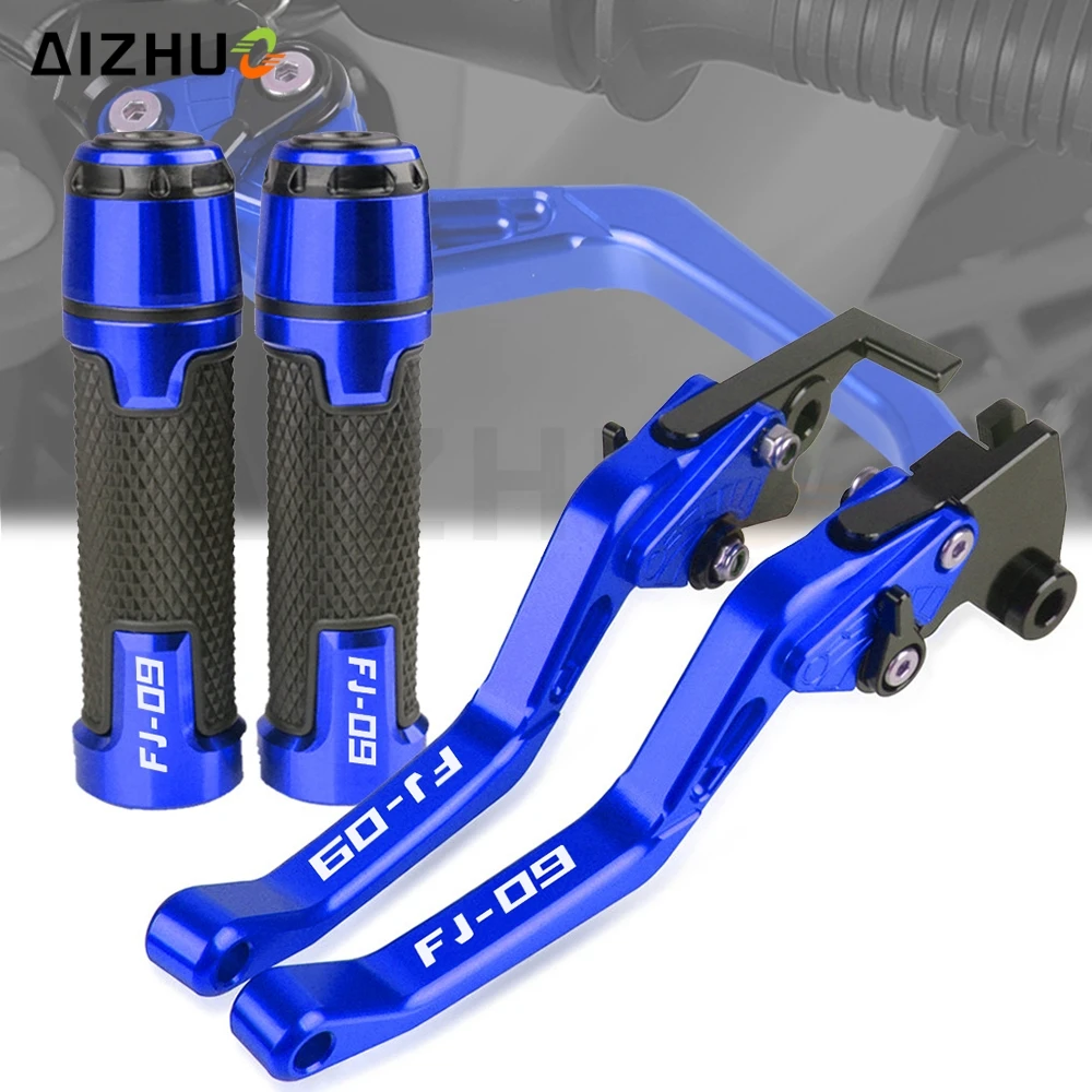 

FJ 09 логотип Мотоцикл с ЧПУ Короткие сцепные рычаги на руле захваты для YAMAHA FZ09 MT09 MT-09 FJ09 2014-2021 2020
