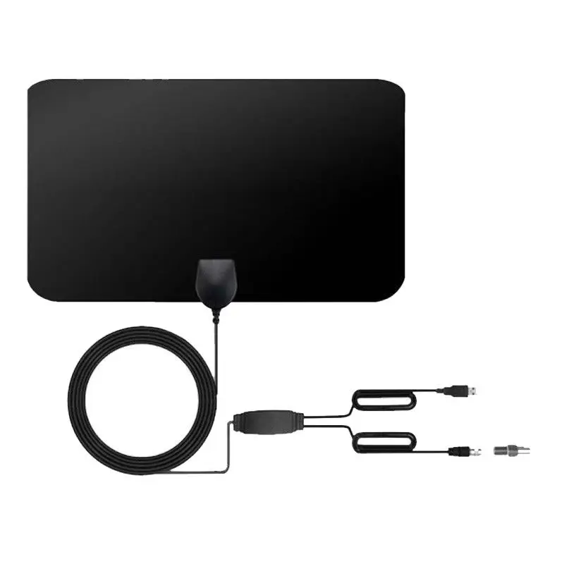 4K 25DB с высоким коэффициентом усиления HD tv DTV Box Цифровая ТВ антенна EU Plug 50 Miles