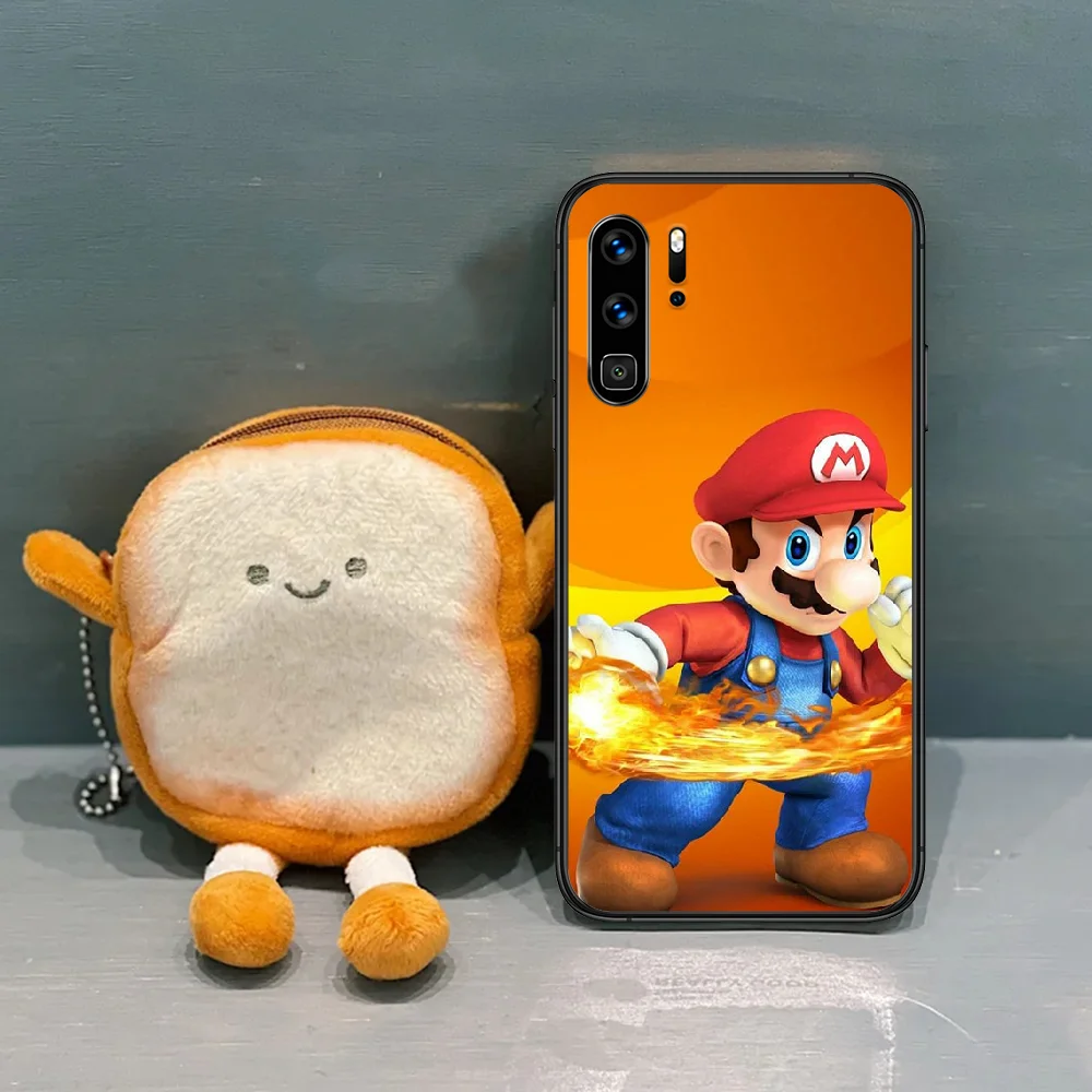 

Marioes Game Phone Case For Huawei P Mate 10 20 30 40 Lite Pro smart 2019 nova 5t 8 black Back 3D Bumper Luxury Cell Soft Prime