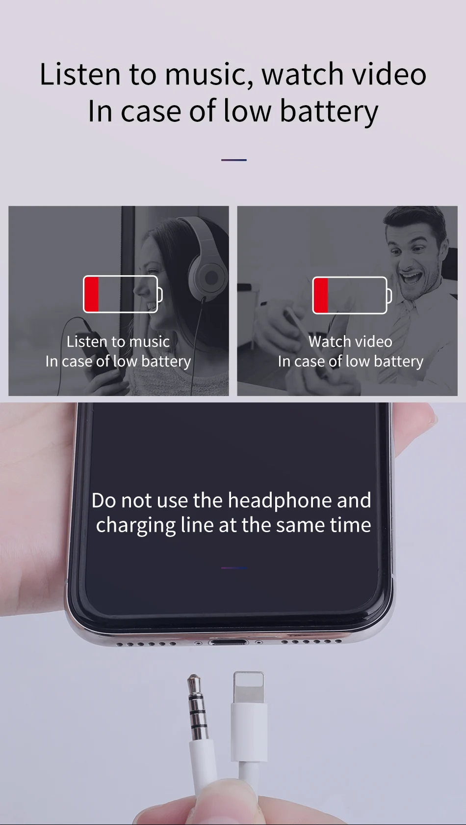 2 в 1 для apple Lightning до 3,5 мм разъем для наушников адаптер для iPhone xs max xr 8 7 plus аудио зарядное устройство адаптер зарядки