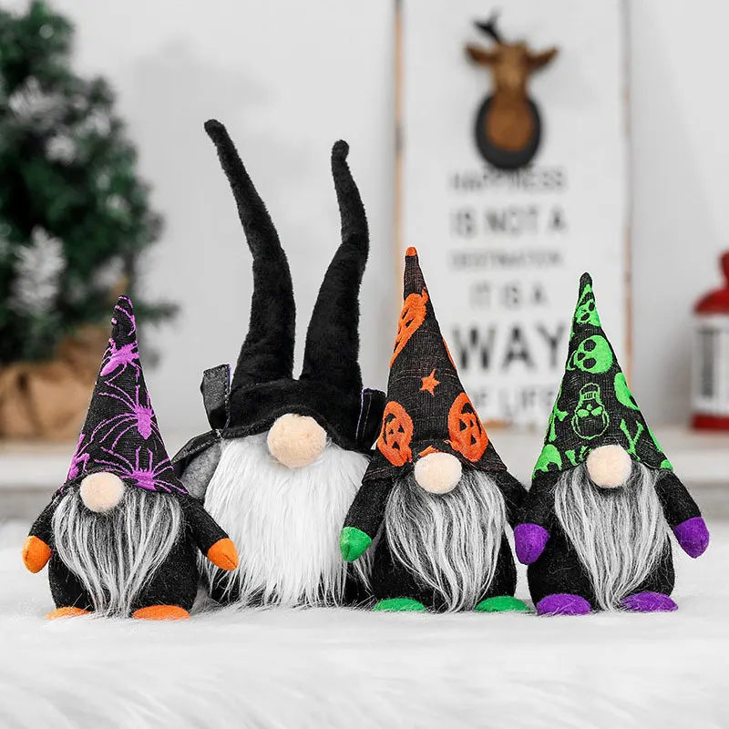 

Halloween Festival Faceless Doll Home Window Decoration Desktop Standing Gnome Doll DÃ©cor Halloween Decoration Props Mascot