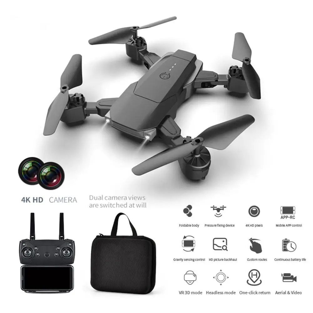 Квадрокоптер K2 с двойной камерой 4k HD Wi Fi 2020 P|Квадрокоптеры камерами| |