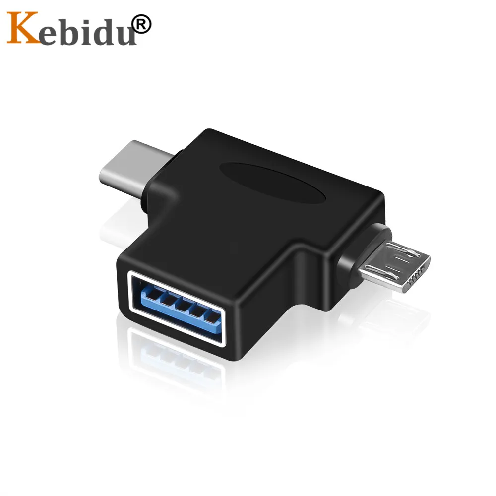 Kebidu USB C type Micro адаптер типа к 3 0 передатчика данных Конвертер Разъем для Android супер