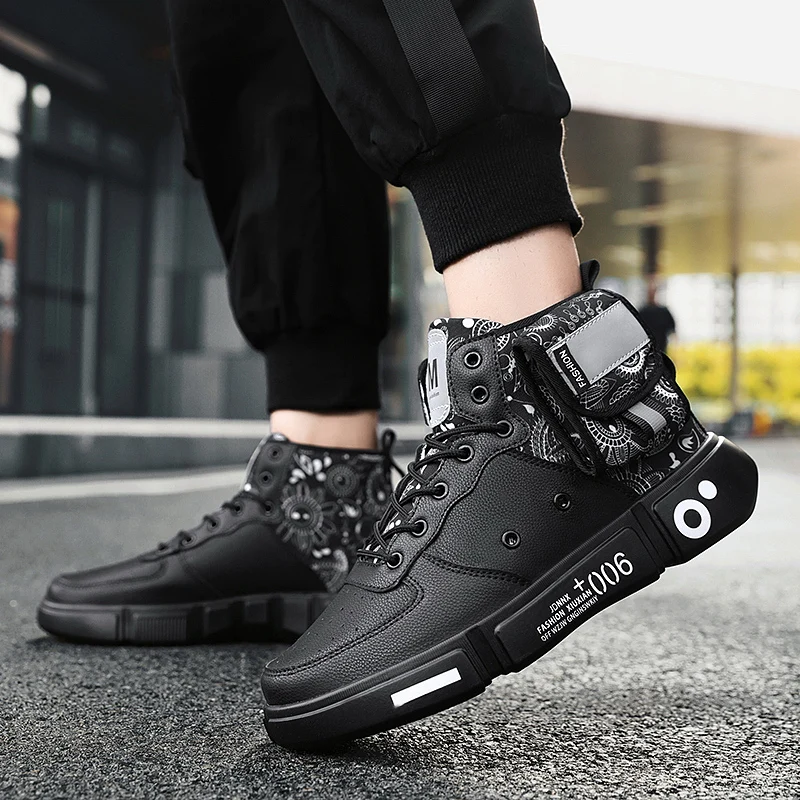

Breathable Running Shoes Sports Sneakers Damping Comfortable Outdoor Skateboarding Boots Trainers Men Walking Flats Shoes
