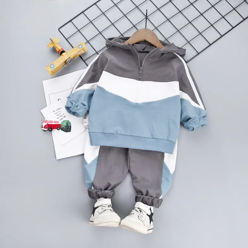 

Children's Tracksuit Boys Girls Sport Suit Hoodie Top Shirt Pants 2 Pieces Outfits Spring Outerwear Cotton Kids Clothes Set