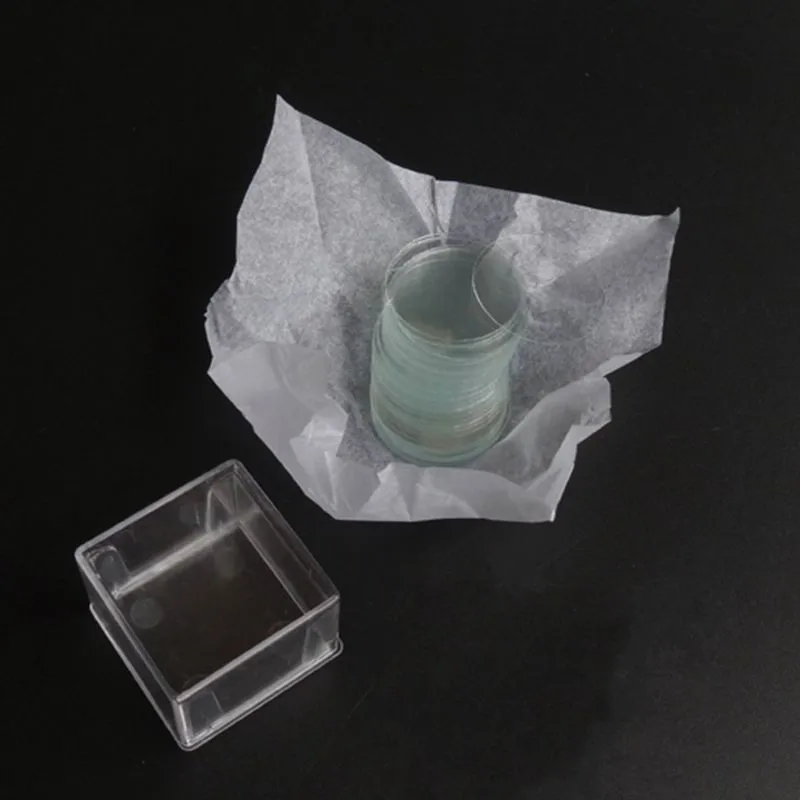 

300pcs 12mm ~ 20mm Round Microscope Glass Slide Cover Slips Microscope Accessories Slides Covers