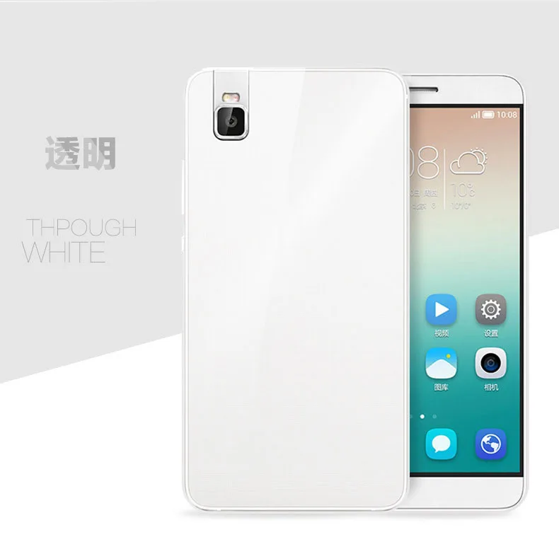 Отличная цена Utral тонкий мягкий чехол из ТПУ протектор для Huawei Ascend Y635 Y360 Y3 GX1 Y550 Y518