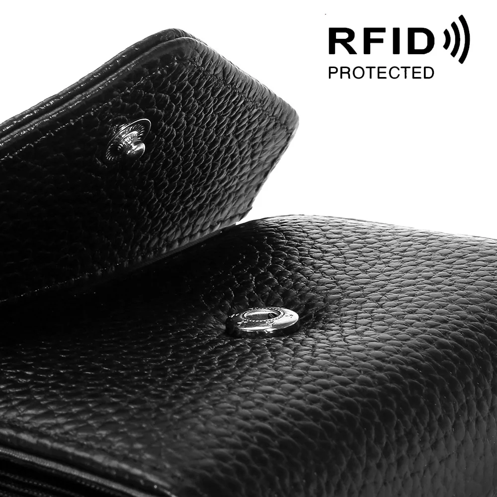 WESTCREEK брендовый мужской RFID-Блокировка крокодиловой головы узор визитница