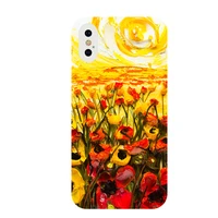 retro classical colorful landscape painting design phone for iphone 11 pro max 12 xs xr 6s se2020 8plus huawei p40 30 back cover