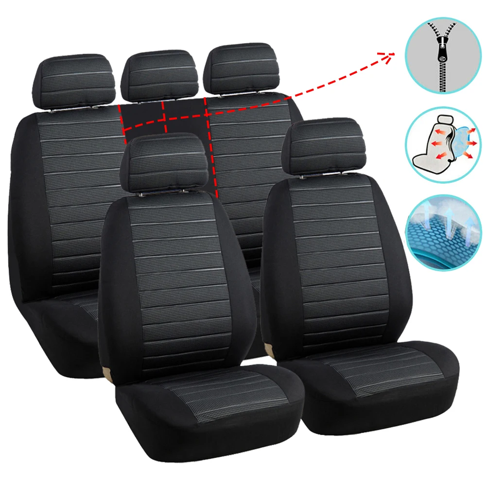 Car Seat Cover Set Full Set Car Accessories for Honda Accord 7 8 9 2003-2007 2008 2009 Airwave Brv Br-v City 2006 2016 2017