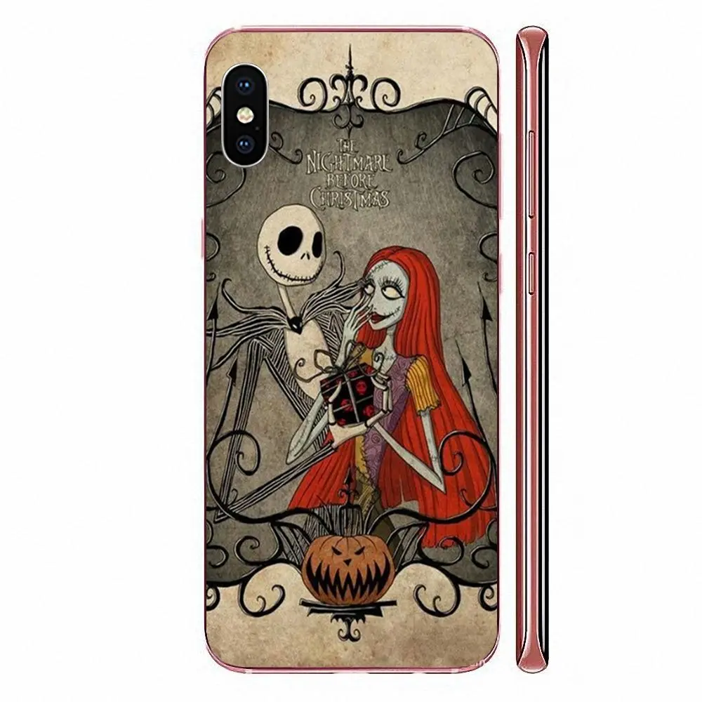 Кошмар перед Рождеством Салли и Джек для LG G2 G3 G4 G5 G6 G7 K4 K7 K8 K10 K12 K40 Mini Plus Stylus ThinQ 2016 2017