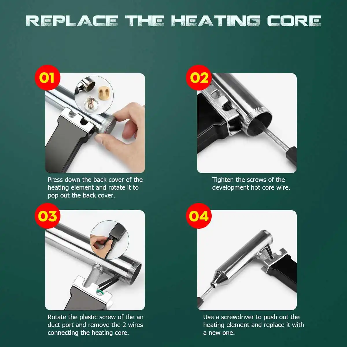 

1000W 220V 50/60Hz Hot Air Torch Plastic Welding Gun Welding Torch For Welder + Air Blower Wholesale Price