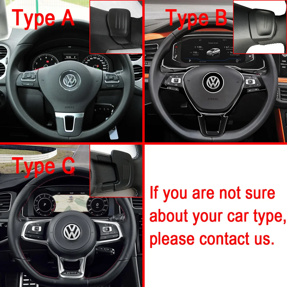 Рулевое колесо сдвига удлинитель лопастей для Volkswagen Golf 6 Golf7 GTI GTE Jetta MK6 R20 R36 Passat
