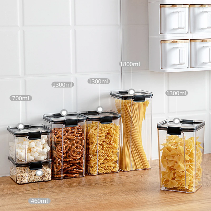Пищевой герметичный контейнер для холодильника кухонный пластиковый хранения