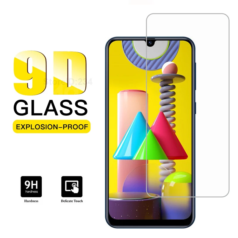 Защитное стекло для Samsung Galaxy M31 закаленное Защита экрана Pantalla M31S SM M315F/DS Pelicula de
