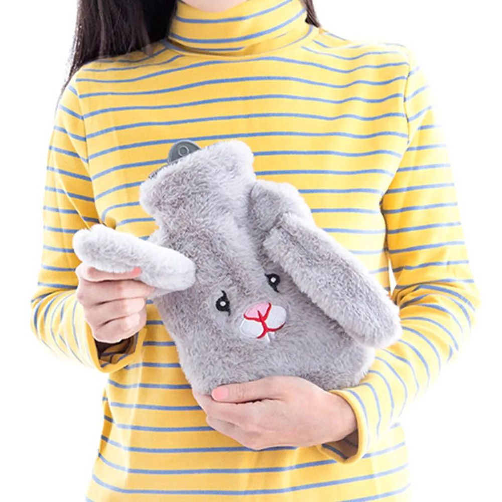 

Winter Portable Hot Water Bottle Hand Warmer Water Filling Hot Water Bag