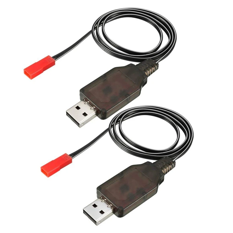 Sm 2P положительный Usb кабель для зарядки Rc автомобиля 4 8 V 250Ma Ni MH Cd батареи|Кабели
