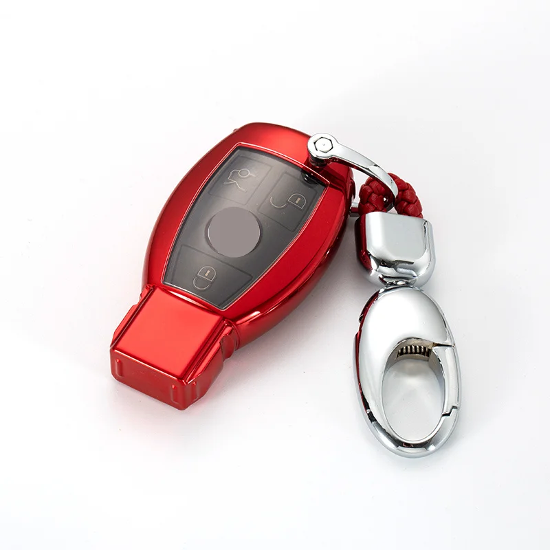 Модный чехол с полным покрытием новый мягкий для автомобильного ключа из ТПУ
