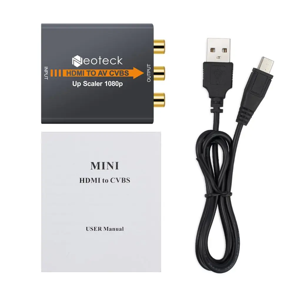 eSYNiC HDMI to 3RCA AV CVBS Video Sound Composite Converter 1080p For TV Blu Ray DVD Xbox PS3 PS4 Stere R/L Audio Adapter | Электроника
