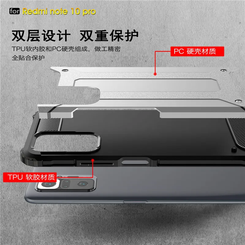 for xiaomi redmi note 10 pro case poco x3 pro nfc f2 pro 9a note 10t 9t 5g 9s 9 mi 11 10t lite 10i 10 phone cover free global shipping