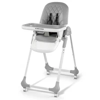 high chair for feeding happy baby food grade material and one click folding