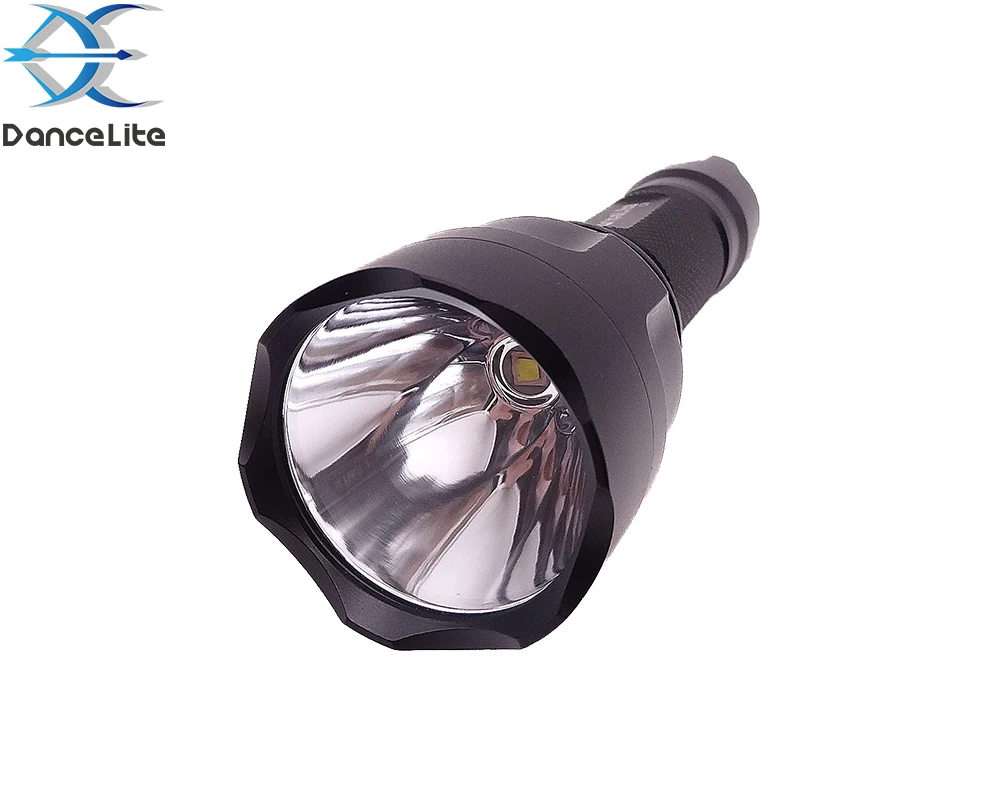 Военное качество ~ DanceLite C8 XM L2 U3 10W AMC7135x12 4200mA 18650 фонарь для охоты|Фонарики и