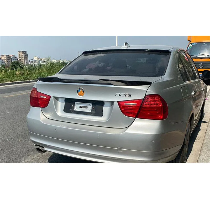 Для BMW 3 серии E90 4 Двери Седан крыло спойлера 2005-2012 318i 320i 325i Автомобильный багажник