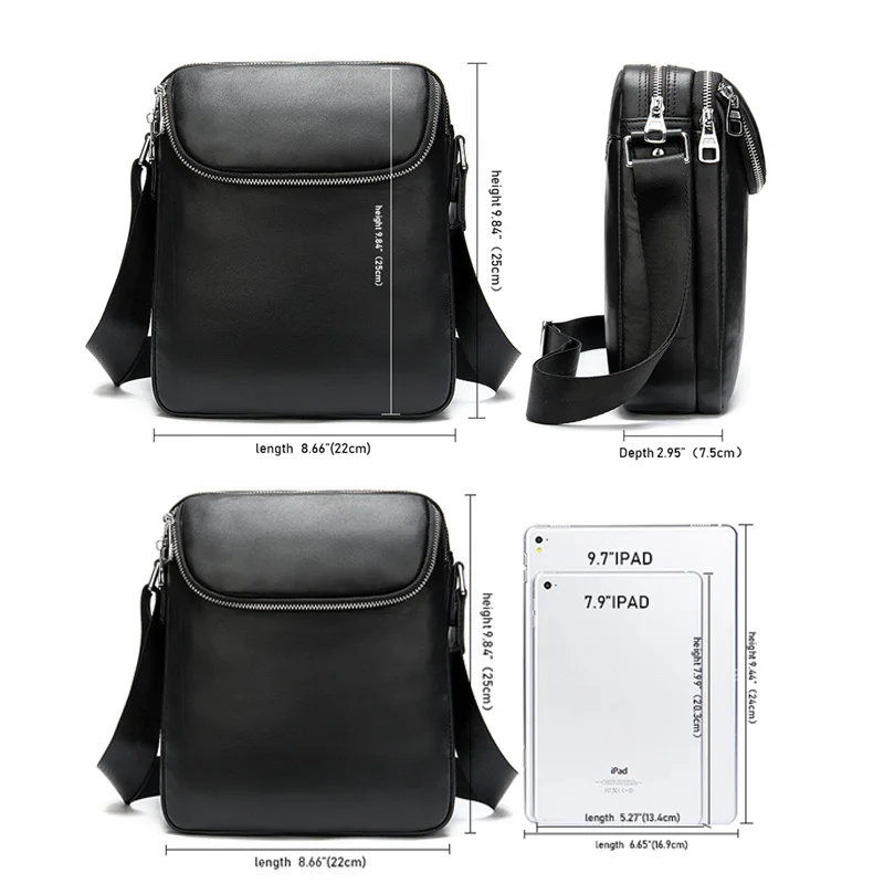 MVA мужские сумки из натуральной кожи через плечо для мужчин кожаная сумка на