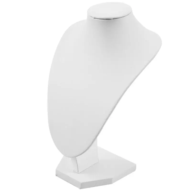 

Jewelry Stand Portrait Model Necklace Display Photography Props White 22*16cm